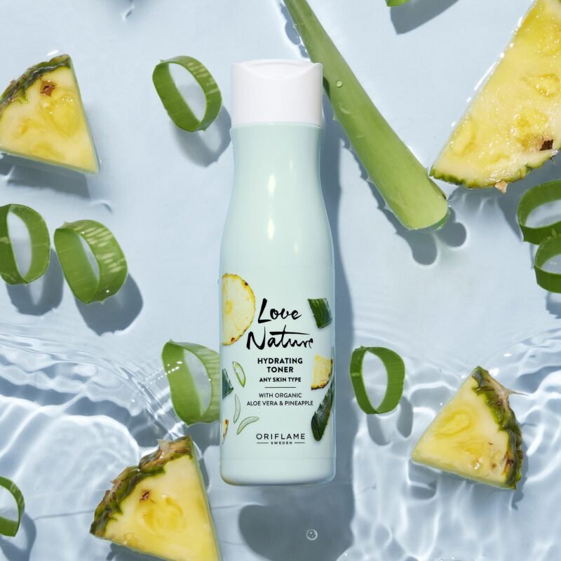 Hydrating Toner with Organic Aloe Vera & Pineapple ( 150 ml ) - Image 6