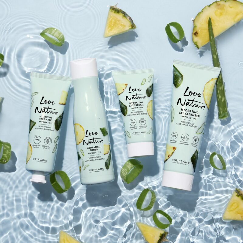Hydrating Toner with Organic Aloe Vera & Pineapple ( 150 ml ) - Image 8
