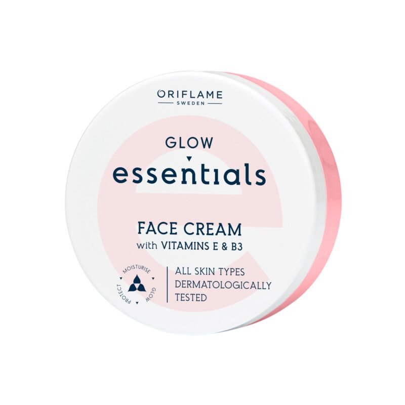 Glow Essentials Face Cream with Vitamins E & B3 ( 75 ml ) - Image 3