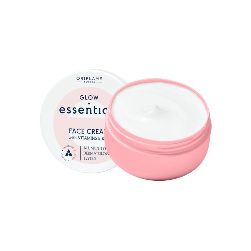 Glow Essentials Face Cream with Vitamins E & B3 ( 75 ml ) - Image 4