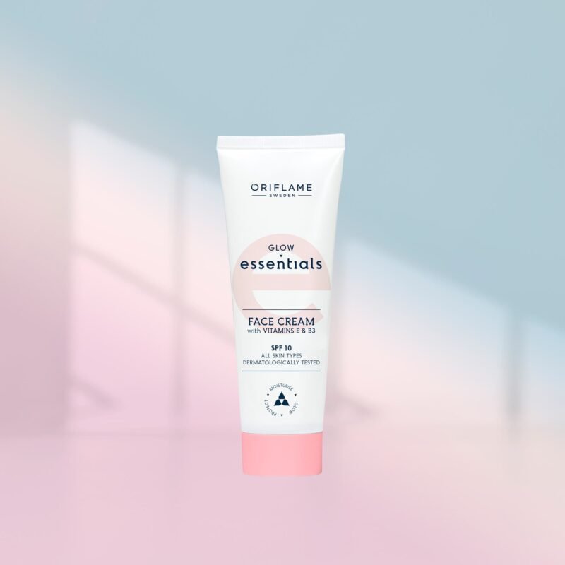 Glow Essentials Face Cream with Vitamins E & B3 SPF 10 ( 50 ml ) - Image 6